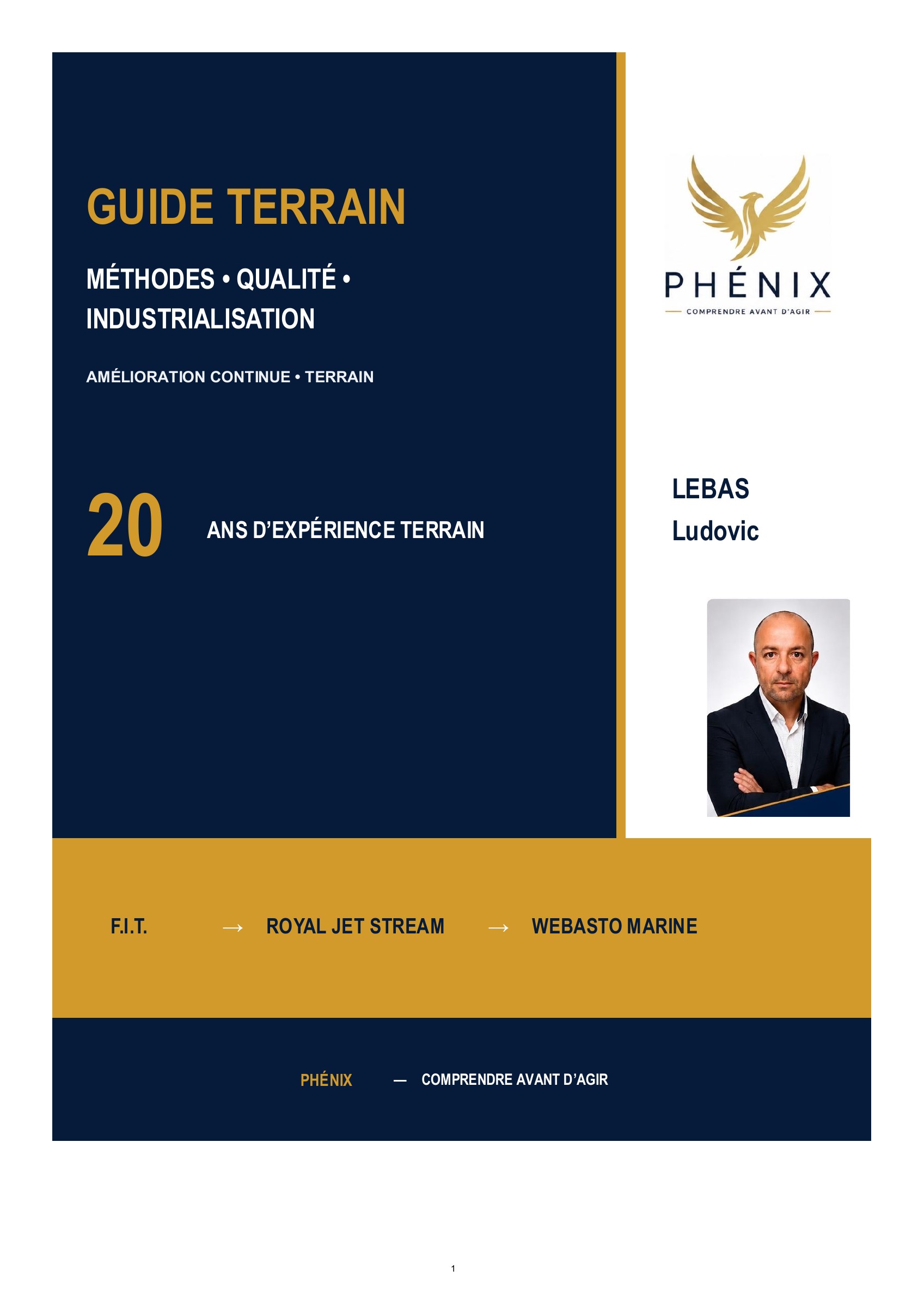 Guide terrain de Ludovic Lebas — page 1 sur 34. Version PDF accessible en bas de l’écran ou du document.