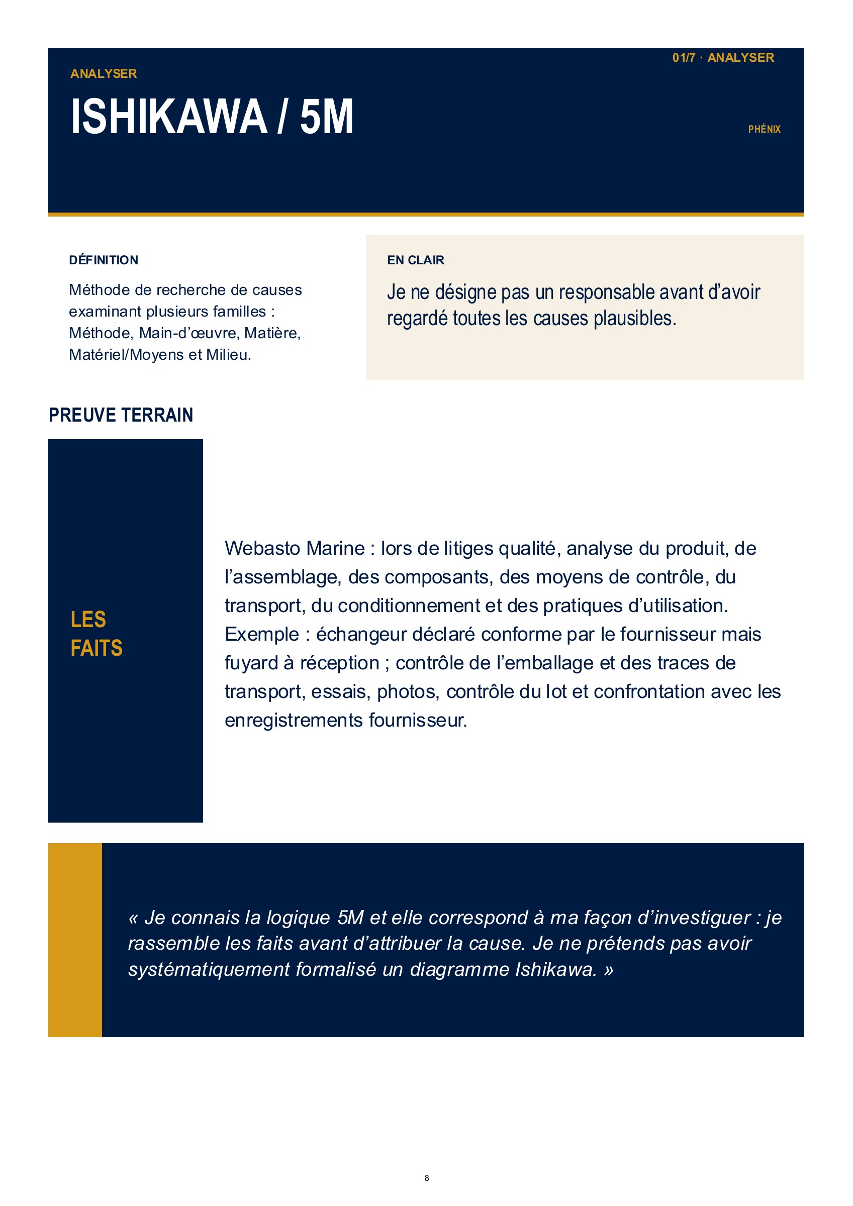 Guide terrain de Ludovic Lebas — page 8 sur 34. Version PDF accessible en bas de l’écran ou du document.