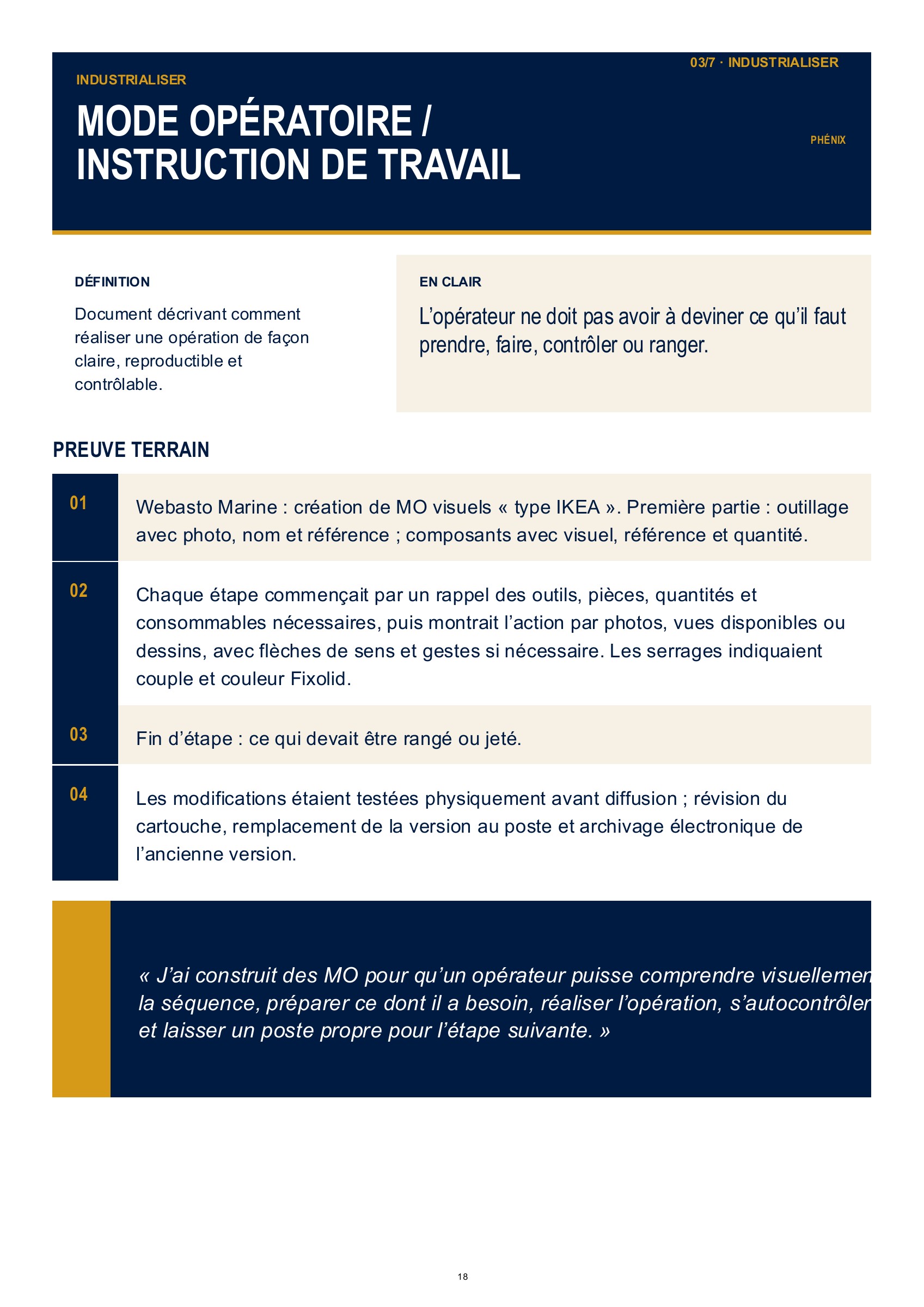 Guide terrain de Ludovic Lebas — page 18 sur 34. Version PDF accessible en bas de l’écran ou du document.