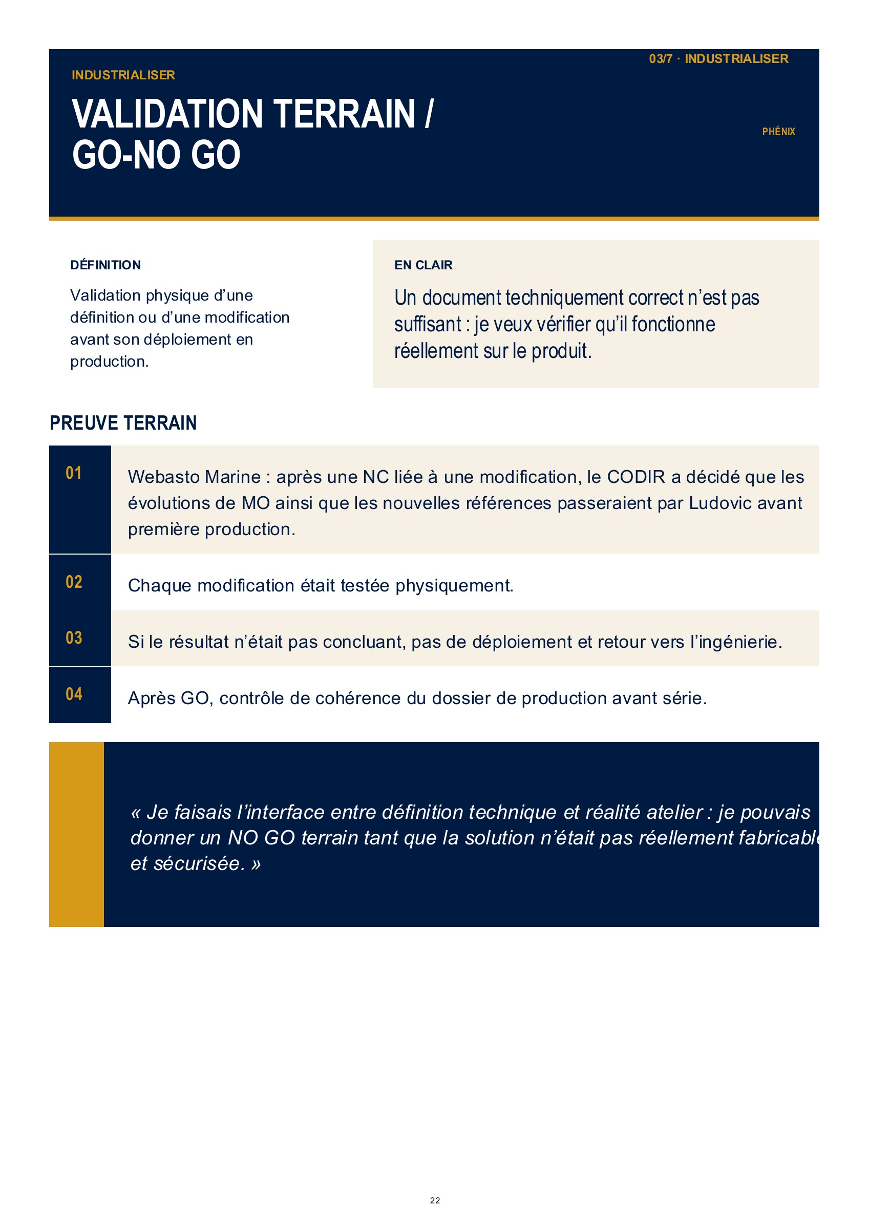 Guide terrain de Ludovic Lebas — page 22 sur 34. Version PDF accessible en bas de l’écran ou du document.